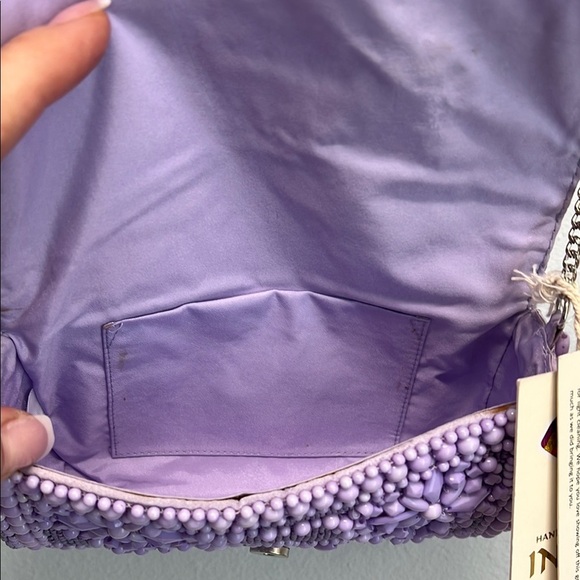 This. ✨ Beaded Clutch with Geometric Design - Picture 3 of 11